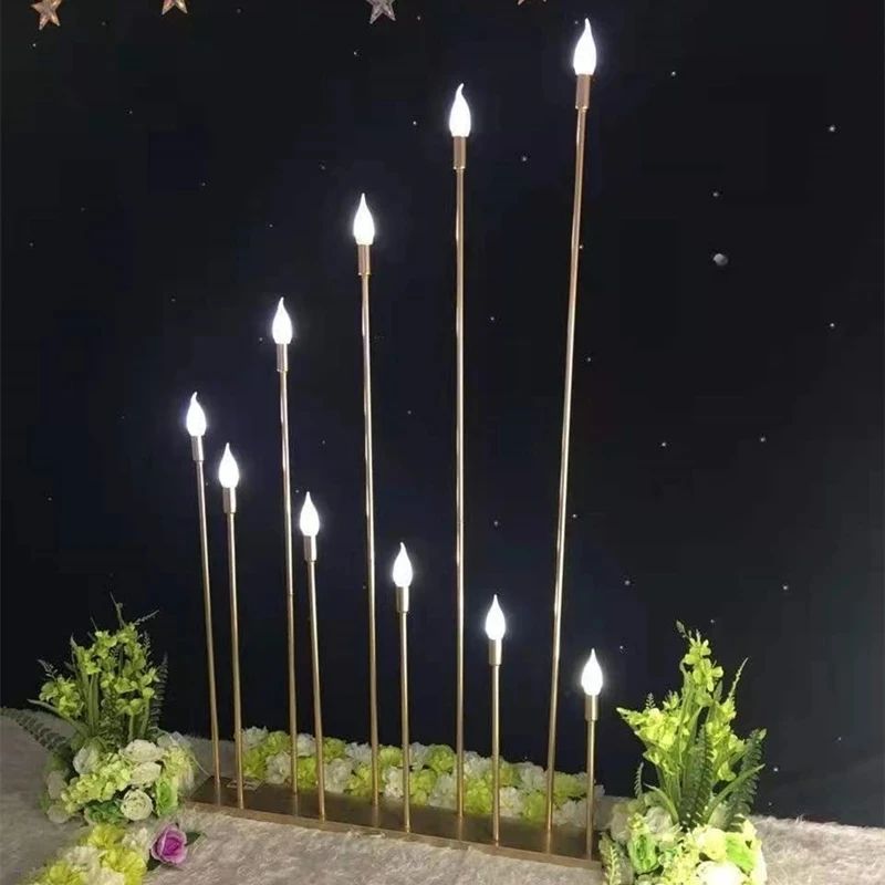 10-Heads Candelabra Candle