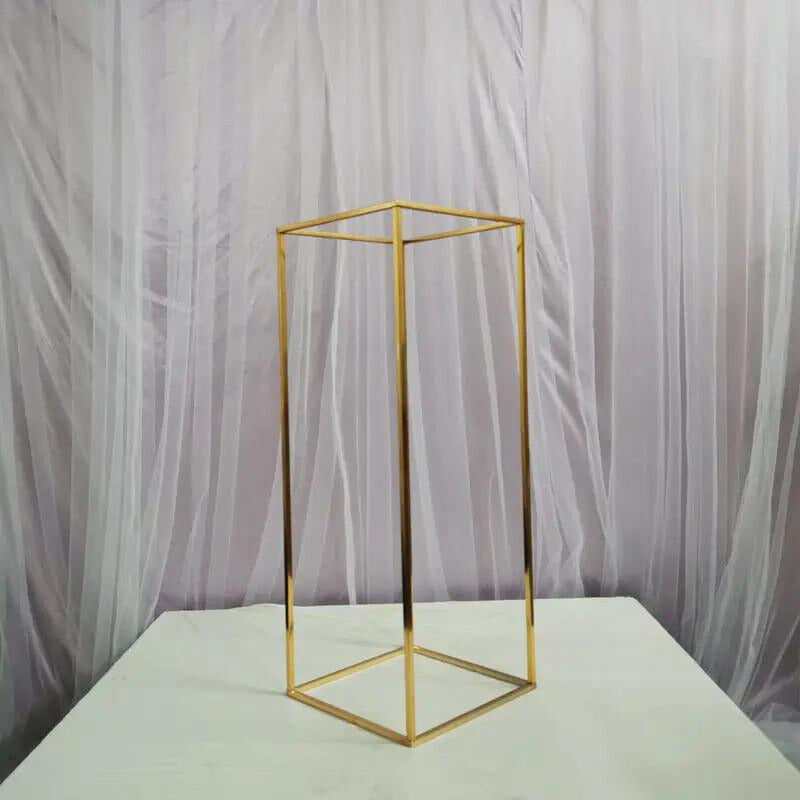 Gold Tower Plinth with Acrylic Top