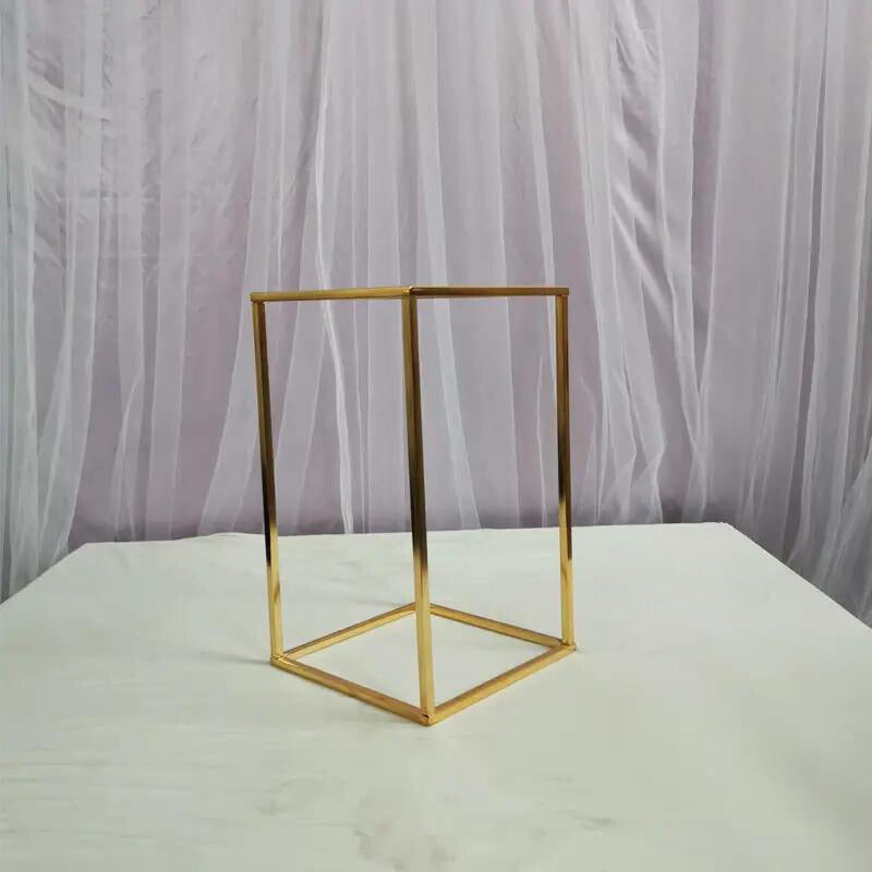 Gold Tower Plinth with Acrylic Top