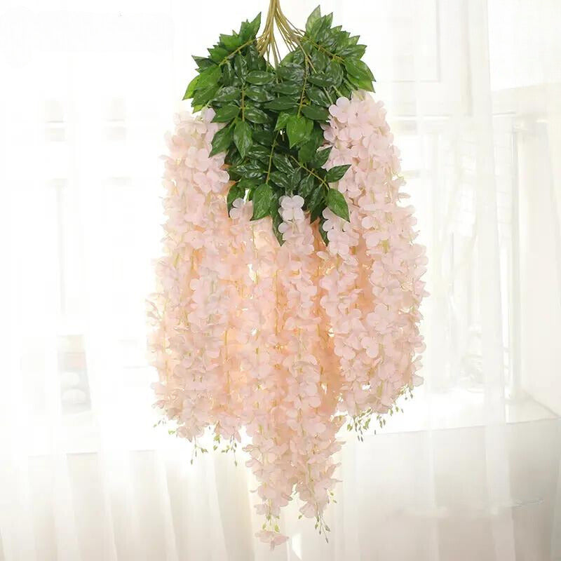 Hanging Silk Wisteria