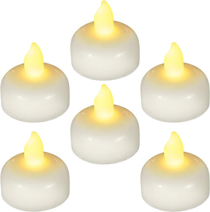 Flameless Floating LED Tea Light Candles