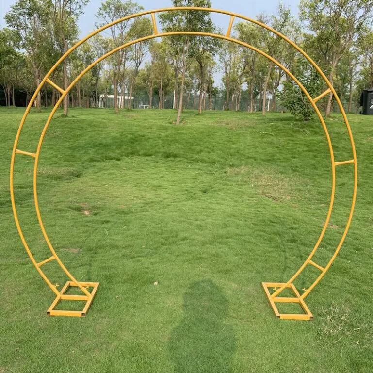 Round Moongate Base Double Arch