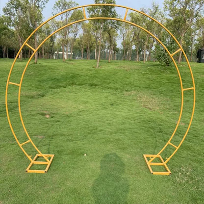 Round Moongate Base Double Arch