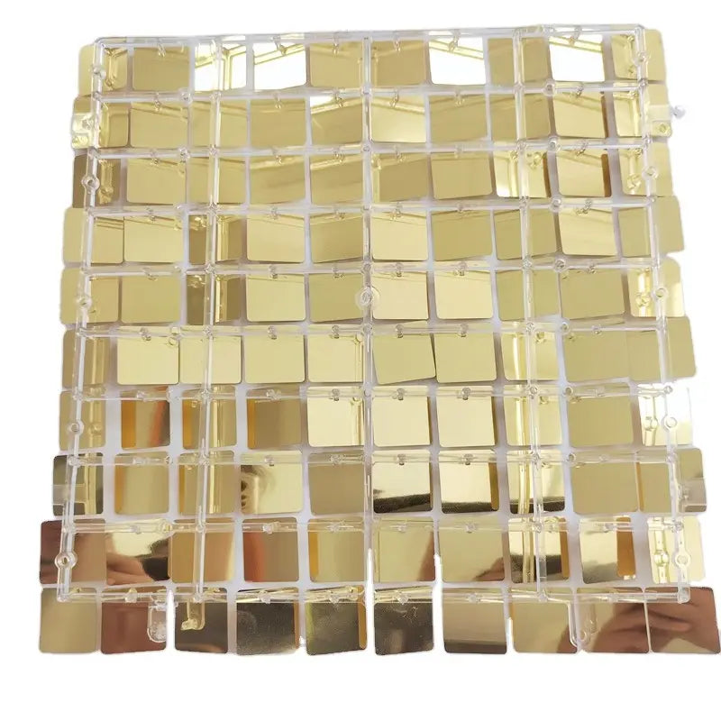 Gold Shimmer Wall