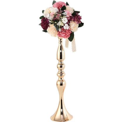 Pedestal Gold Vase