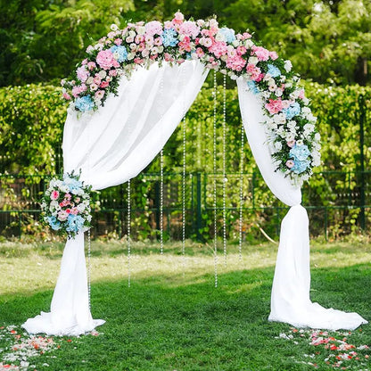 Sheer White Curtains